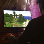 minecraft playing